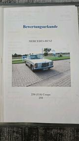 Mercedes-Benz Mercedes w114 coupe oldtimer - Mercedes-Benz: Coupe, W114