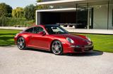 Porsche .1 TARGA 4S/PTS/MANUAL/CARBON/FULL LEATHER - rote Porsche 997