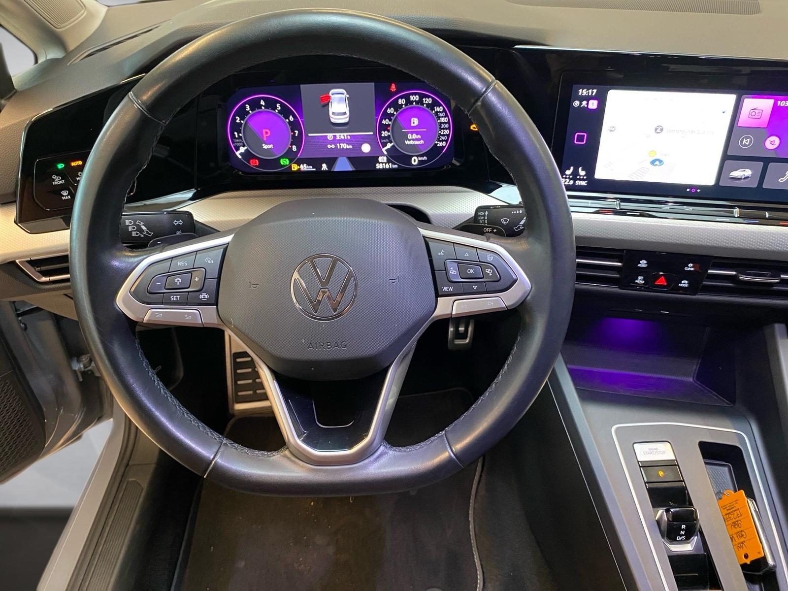 Volkswagen Golf VIII 1.5 eTSI Move DSG AHK ACC LED Navi ACC, миниатюра 18