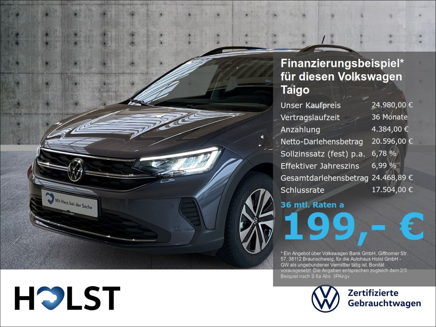 Volkswagen Taigo ENERGY 1.0 TSI OPF 85 kW 116 PS 6-Gang foto 1