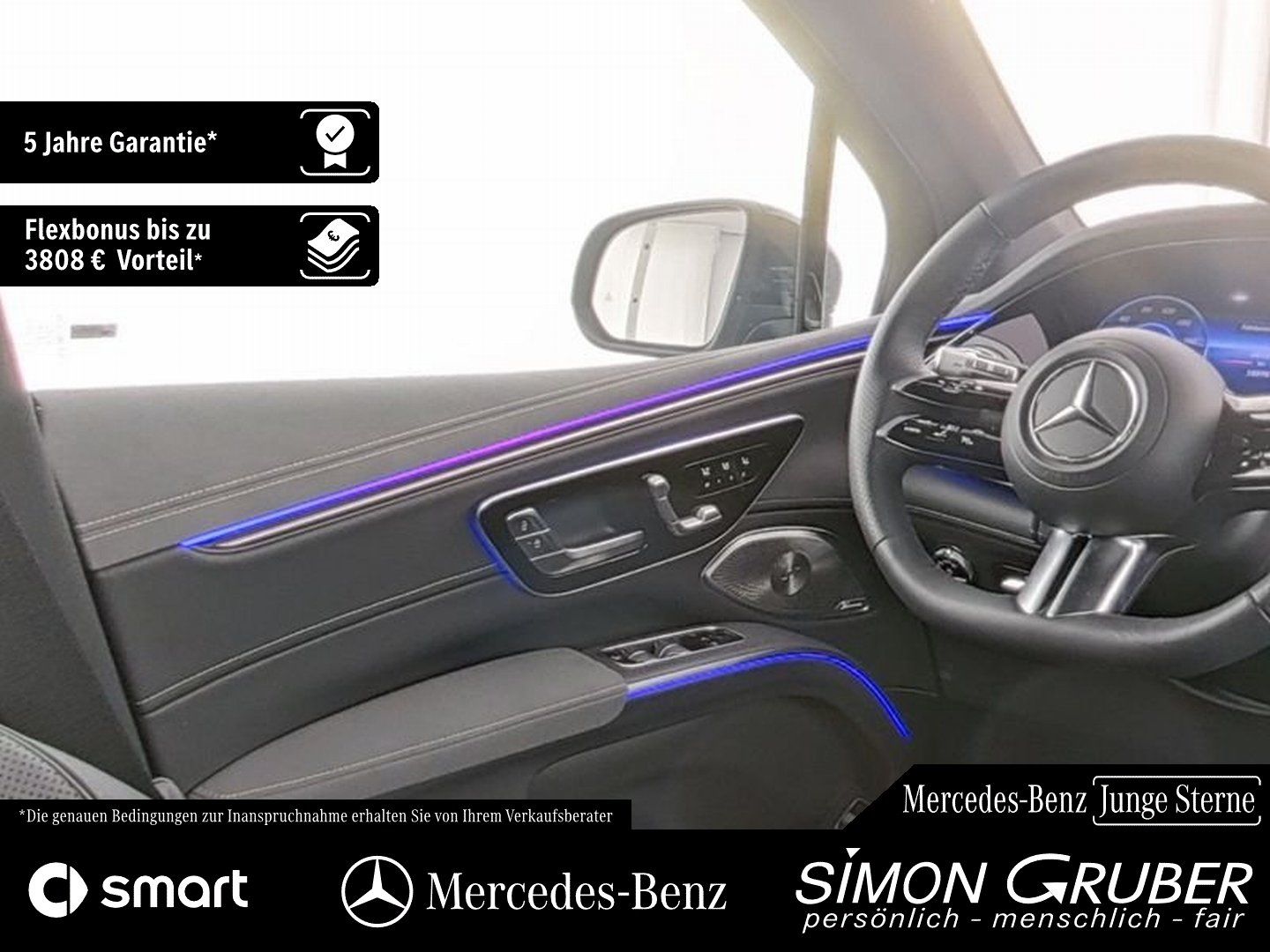 Fahrzeugabbildung Mercedes-Benz EQS 580 4M SUV AMG Massage Sitzklima AHK Md 2026