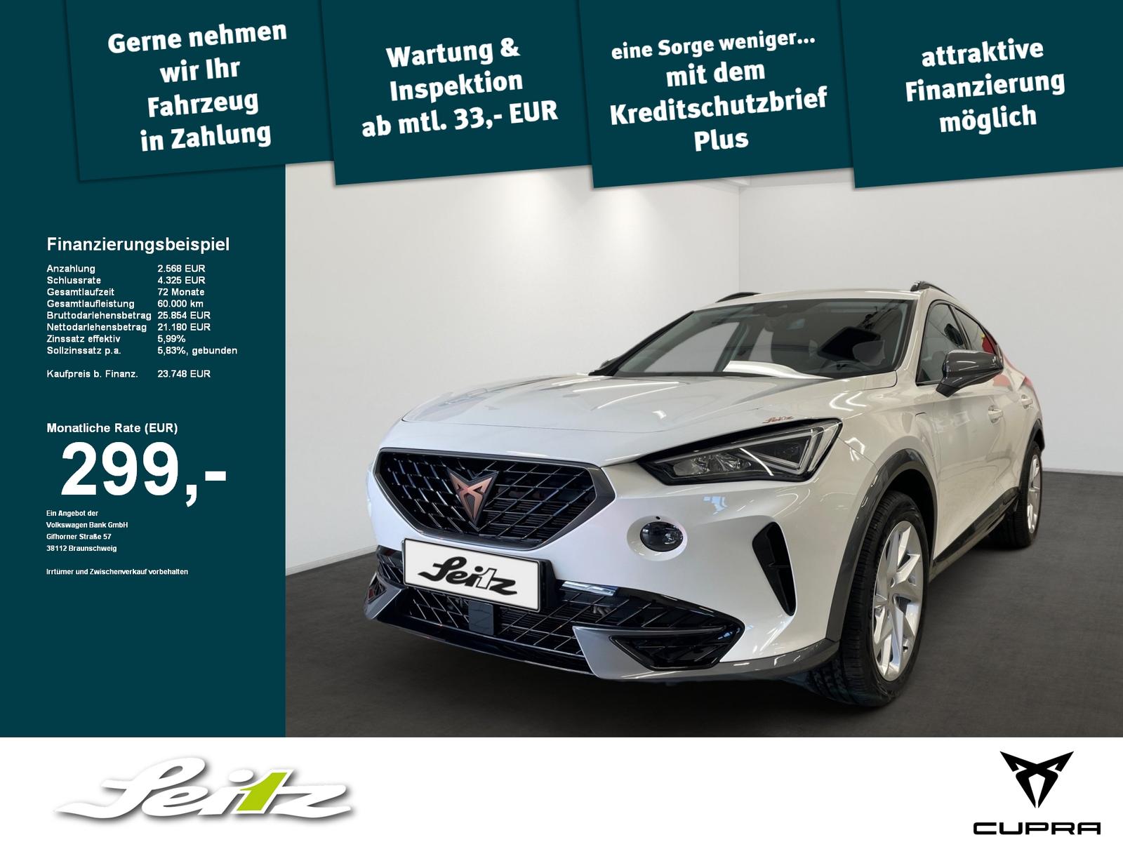 Cupra Formentor 1.4 TSI e-Hybrid *LED*KAMERA*NAVI*