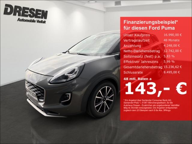 Ford Puma 1.0 EcoBoost Titanium Klima/Sitzheizung/Kam