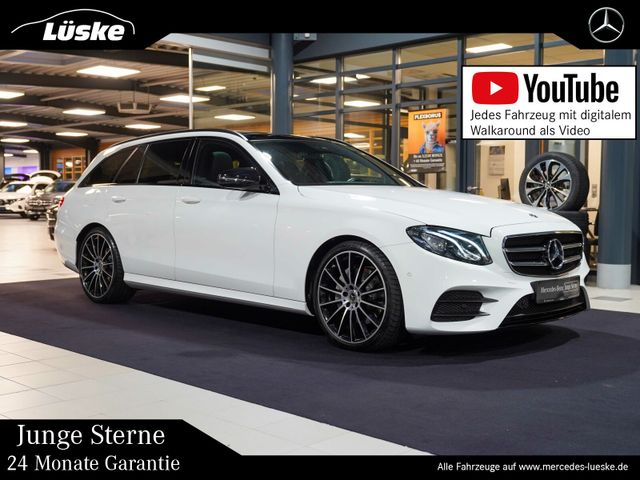 Mercedes-Benz E 200 T AMG Line Night Burmester Pano Memory AHK