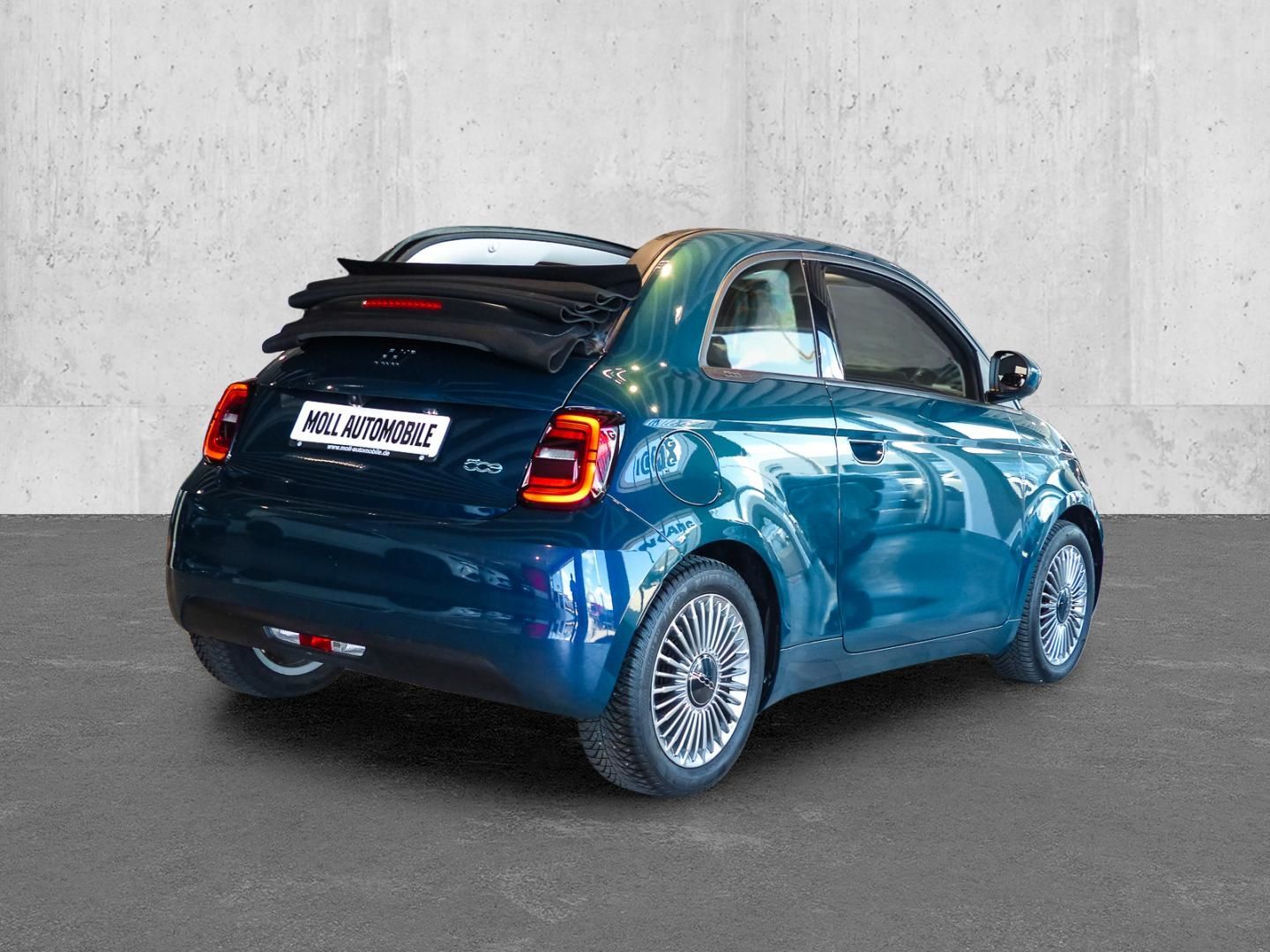 Fiat 500e Cabrio Icon Navi Digitales Cockpit Apple Ca imagem 2