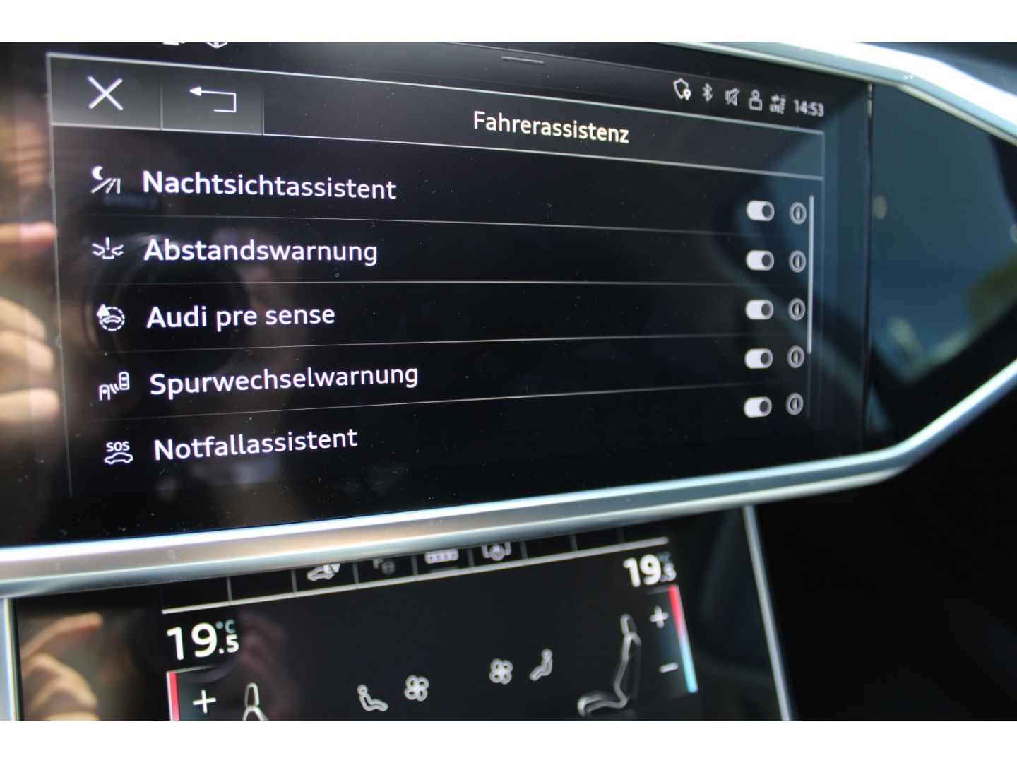 A6 Avant 55TFSIe qu. S-Line*MTRX*ACC*Night*Leder