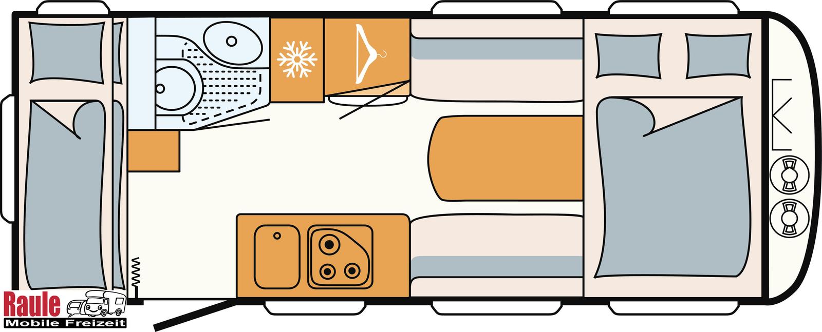 Dethleffs c'joy 480 QLK Active