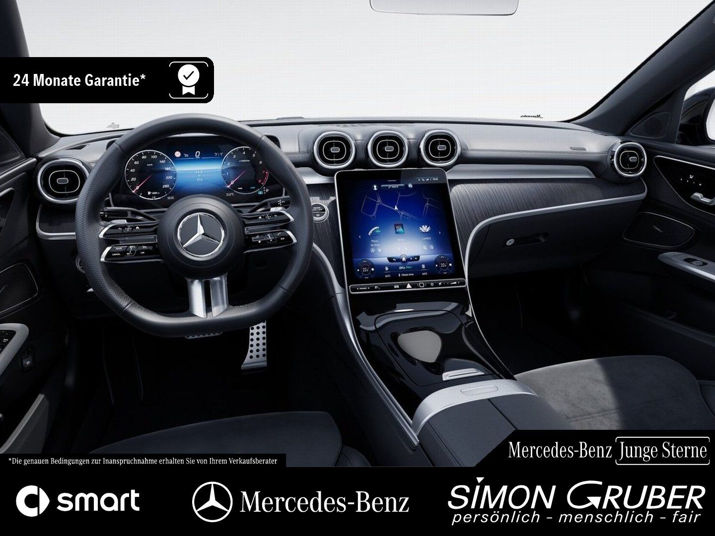 Fahrzeugabbildung Mercedes-Benz C 200 AMG Night Pano Memory AdvSound 19Zoll