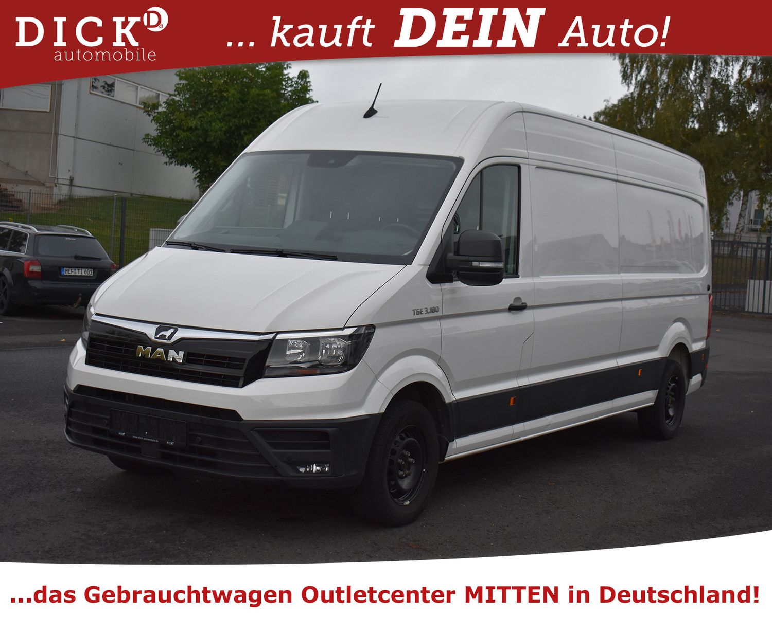 MAN TGE 3.180 L4H3 Maxi Extra Aut. 3SI+NAVI+KAM+AHK+ - Image 2