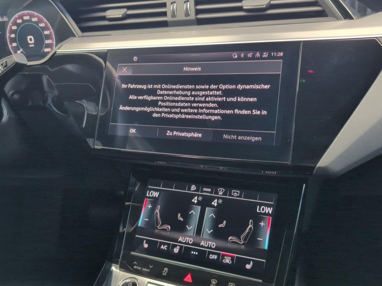 e-tron Sportback S line quattro 230 kW Klima