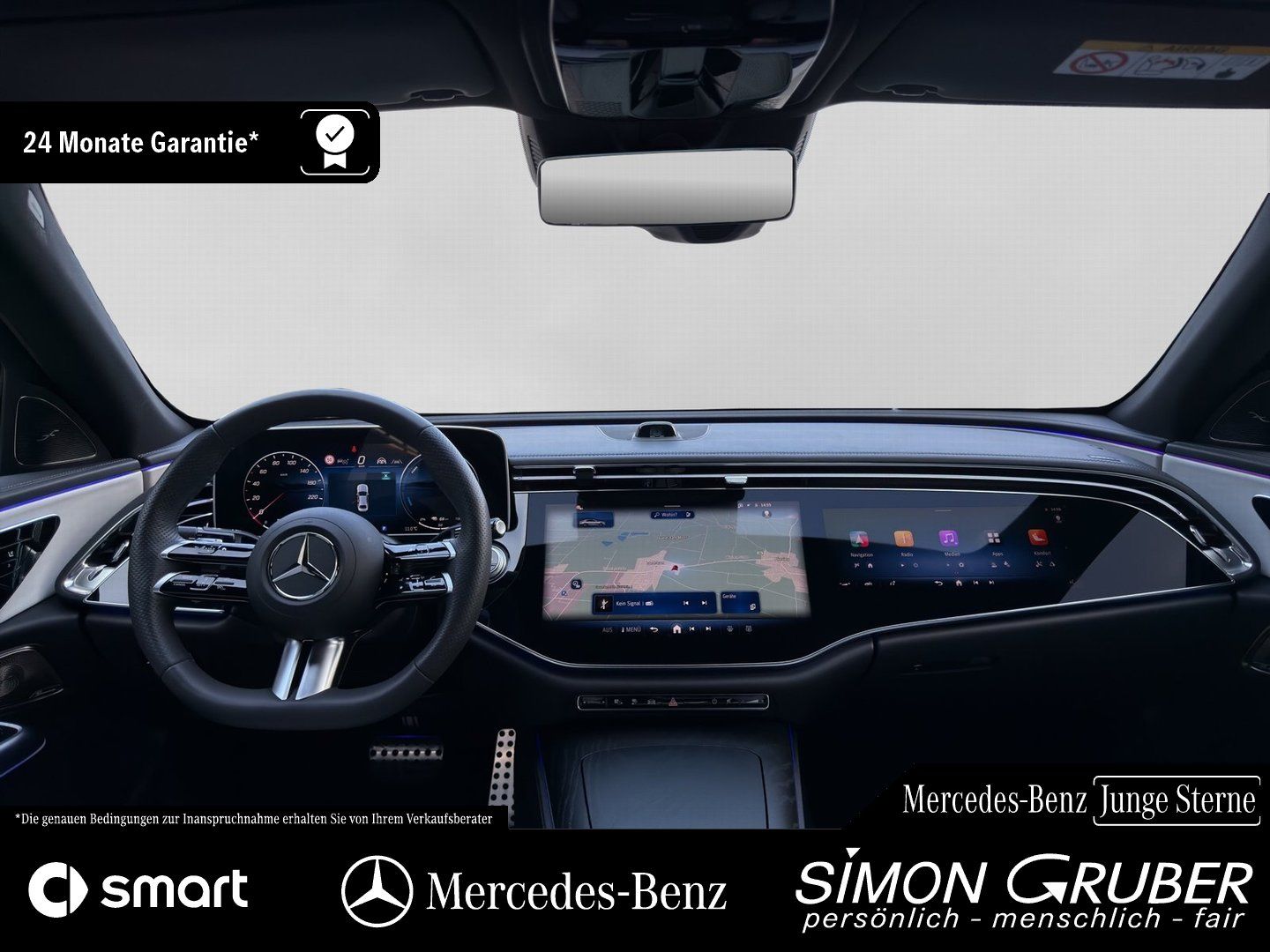 Fahrzeugabbildung Mercedes-Benz E 400 e 4M AMG Airmatic Nappa Superscreen HAL