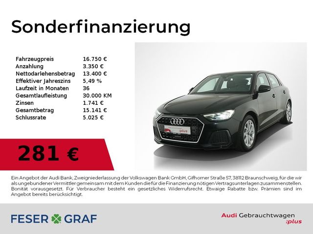 AUDI A1 25 Sportback TFSI advanced LED/PDC hinten/16"