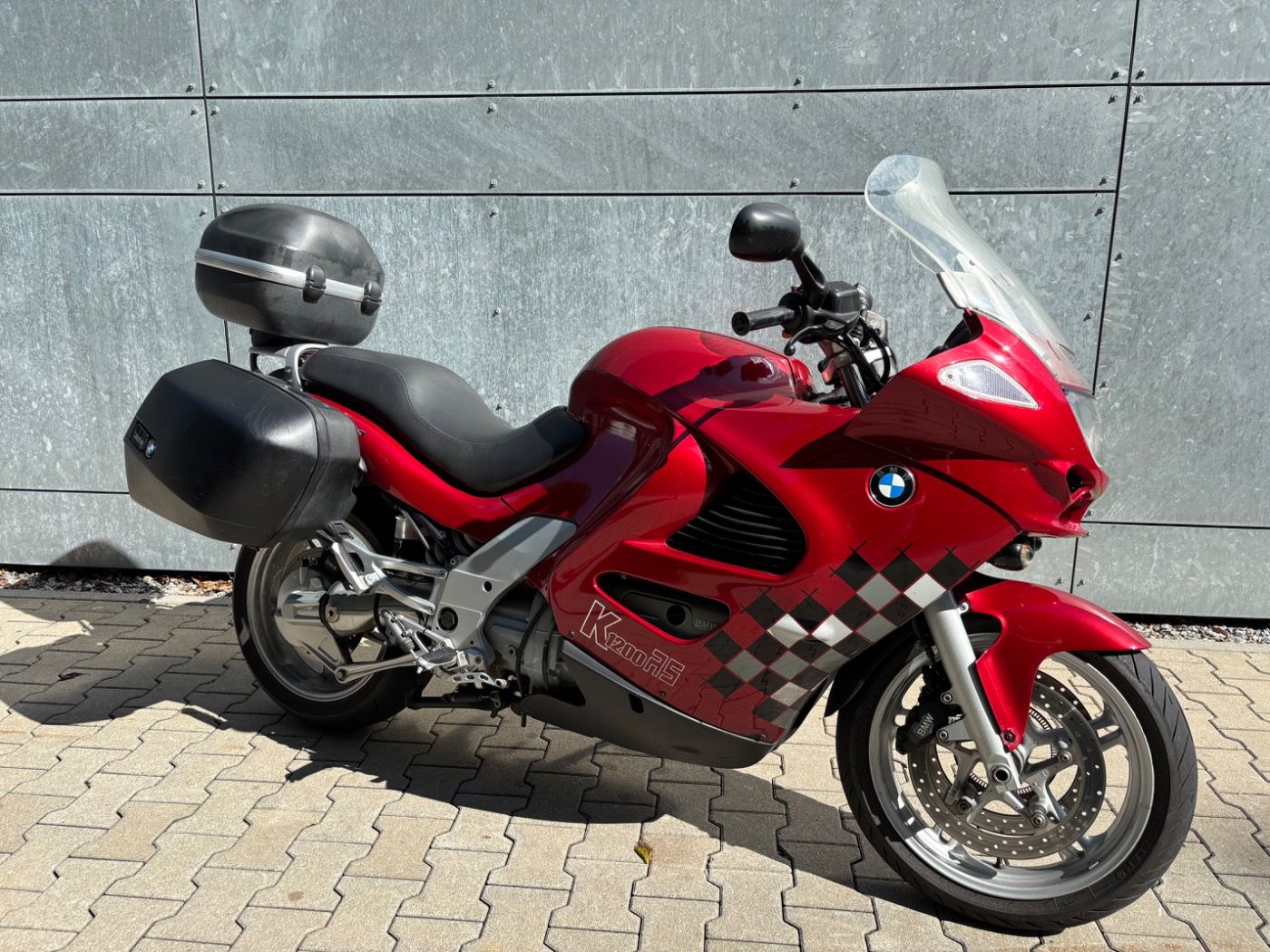 Fahrzeugabbildung BMW K 1200 RS Topcase Seitenkoffer
