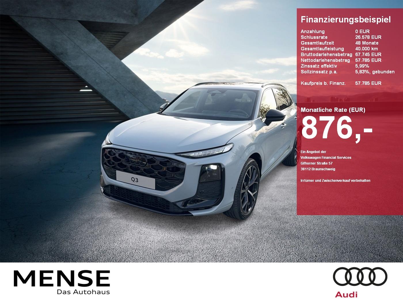 Audi Q3 SUV TFSI 110 kW S tronic Sonos|AHK|HUD|Pano