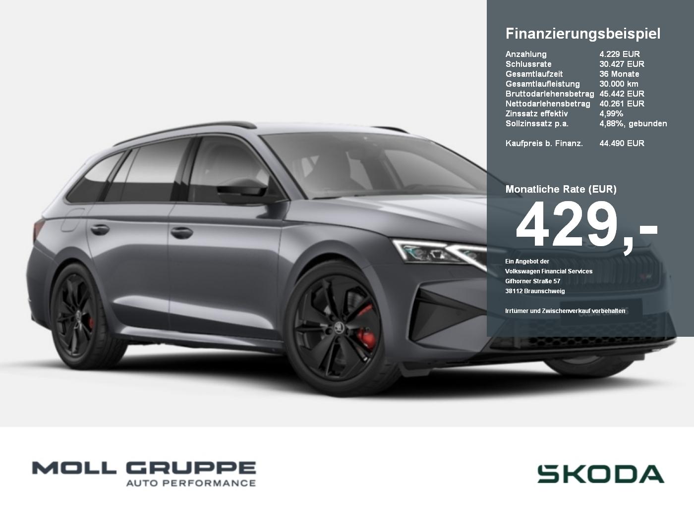 Skoda Octavia Combi 2.0 TSI W RS NAVI LM ACC EL.HECK