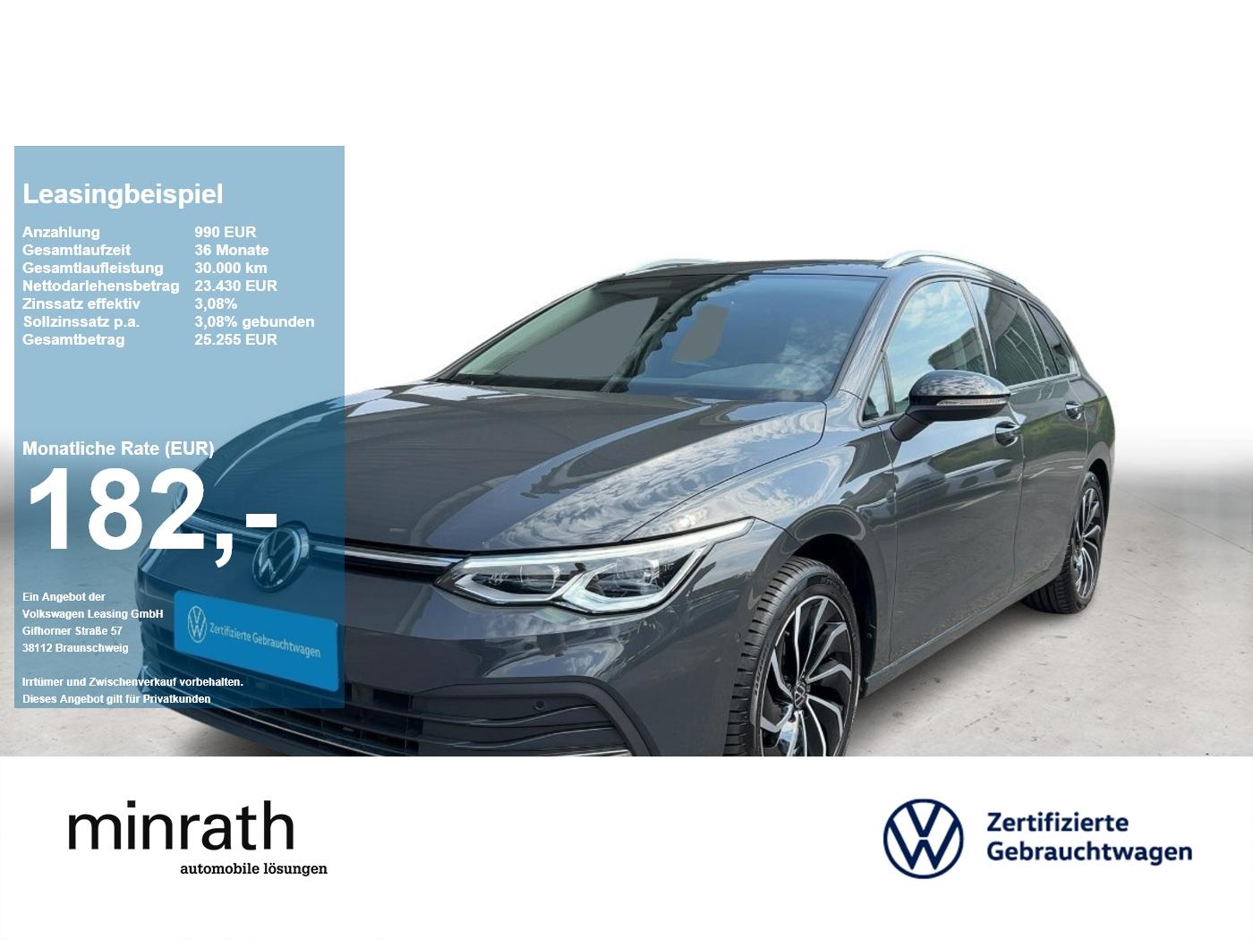 Volkswagen Golf VIII Variant ACTIVE 1.5 eTSI DSG MATRIX+PAN, миниатюра 19