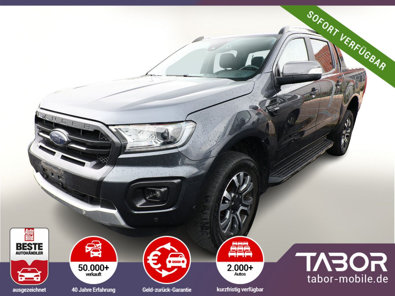 Ford Ranger 213 4x4 Wildtrak DK Rollo ParkA AHK ACC