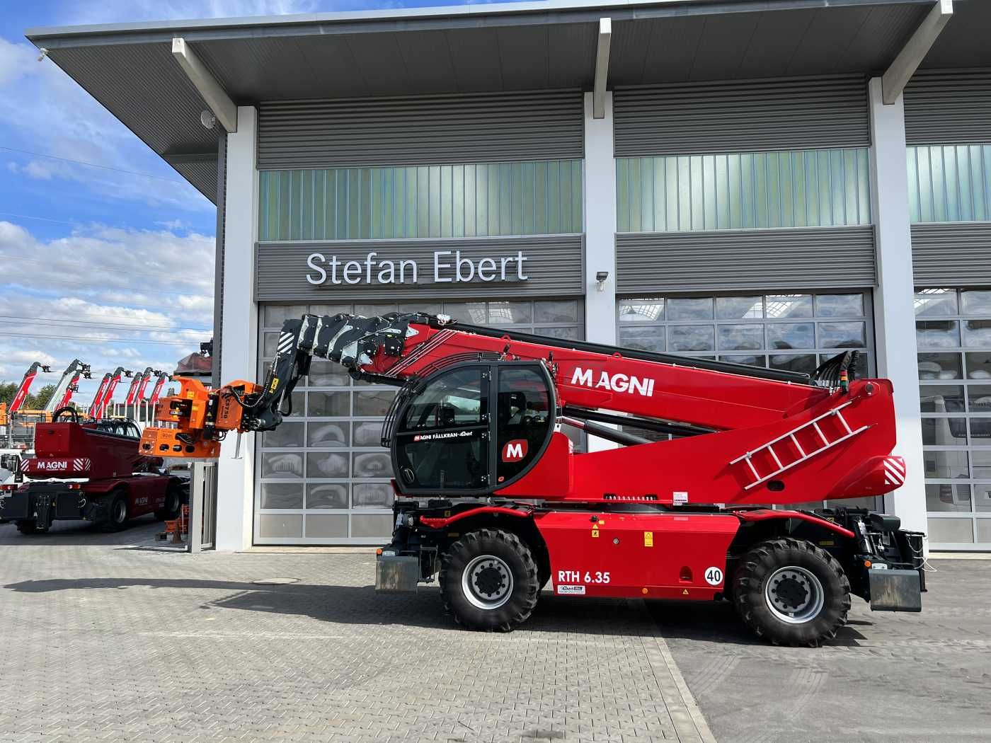 Fahrzeugabbildung Andere Magni RTH 6.35 SH / Fällkran / Westtech CS750