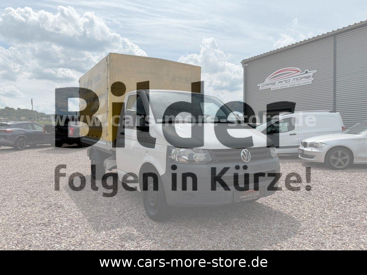 Volkswagen T5 Transporter Pritsche Tieflader/1.Hand/Tüv neu