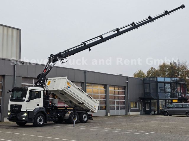 MAN TGS 26.520 MEILLER Bordmatik+HIAB 258-7 / 6x2H-4