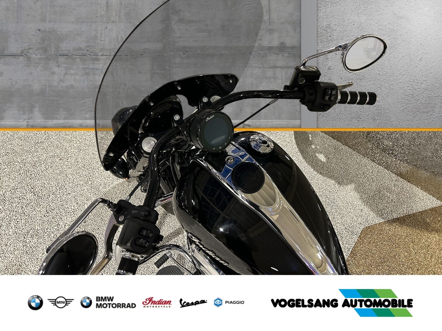 Fahrzeugabbildung Indian Super Chief Limited Miller-Endschalldämpfer, Stu