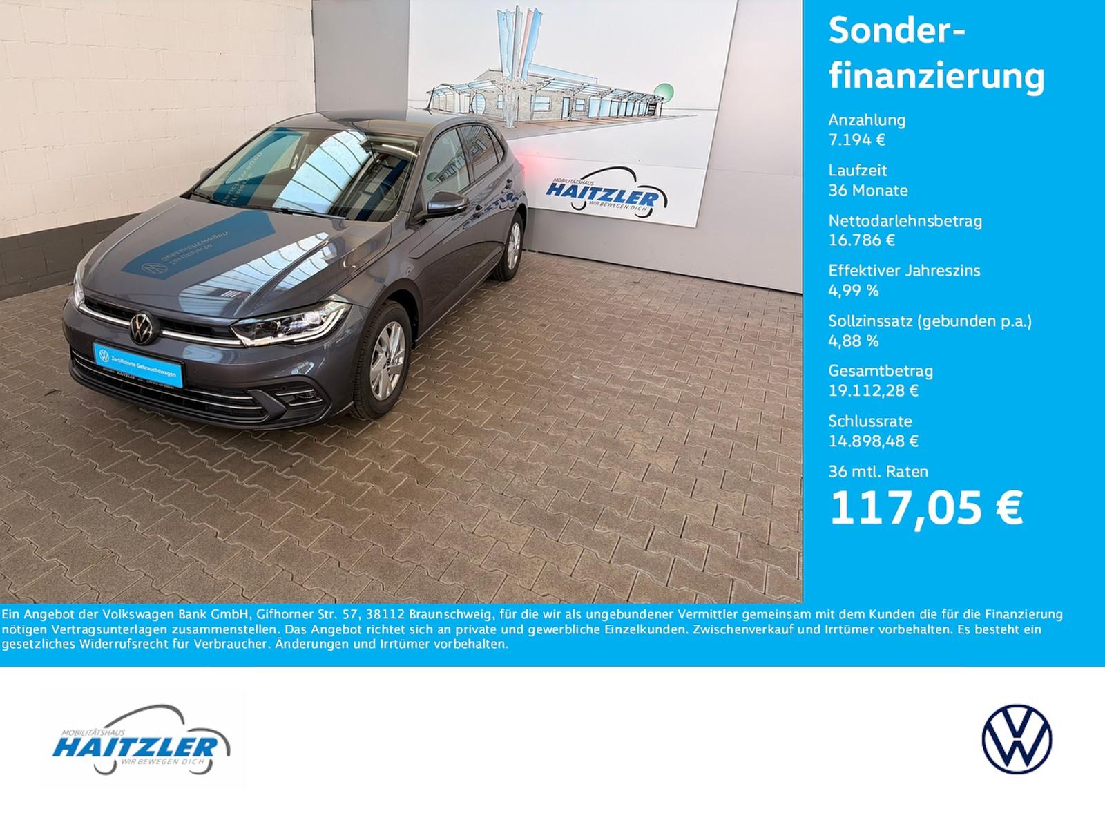 Volkswagen Polo Style 1,0 TSI DSG + IQ.Drive + Navi + Klima