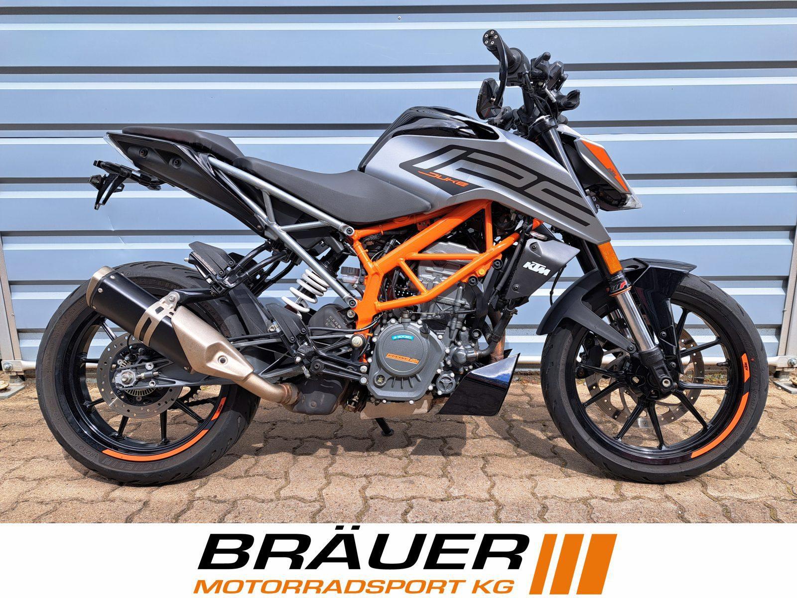 KTM 125 DUKE ABS kurzes Heck + Insp. neu