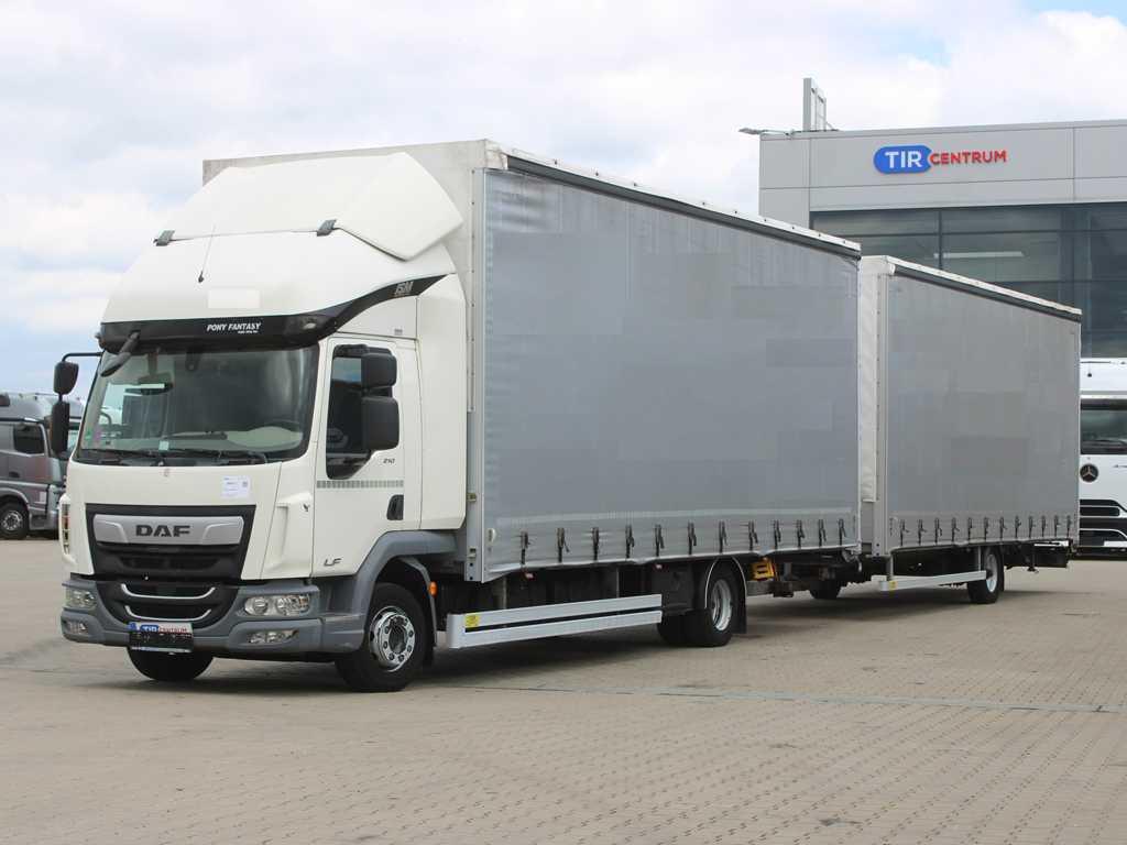 DAF LF 210 FA, EURO 6, SLEEPING CABIN + BG CA1(2016)