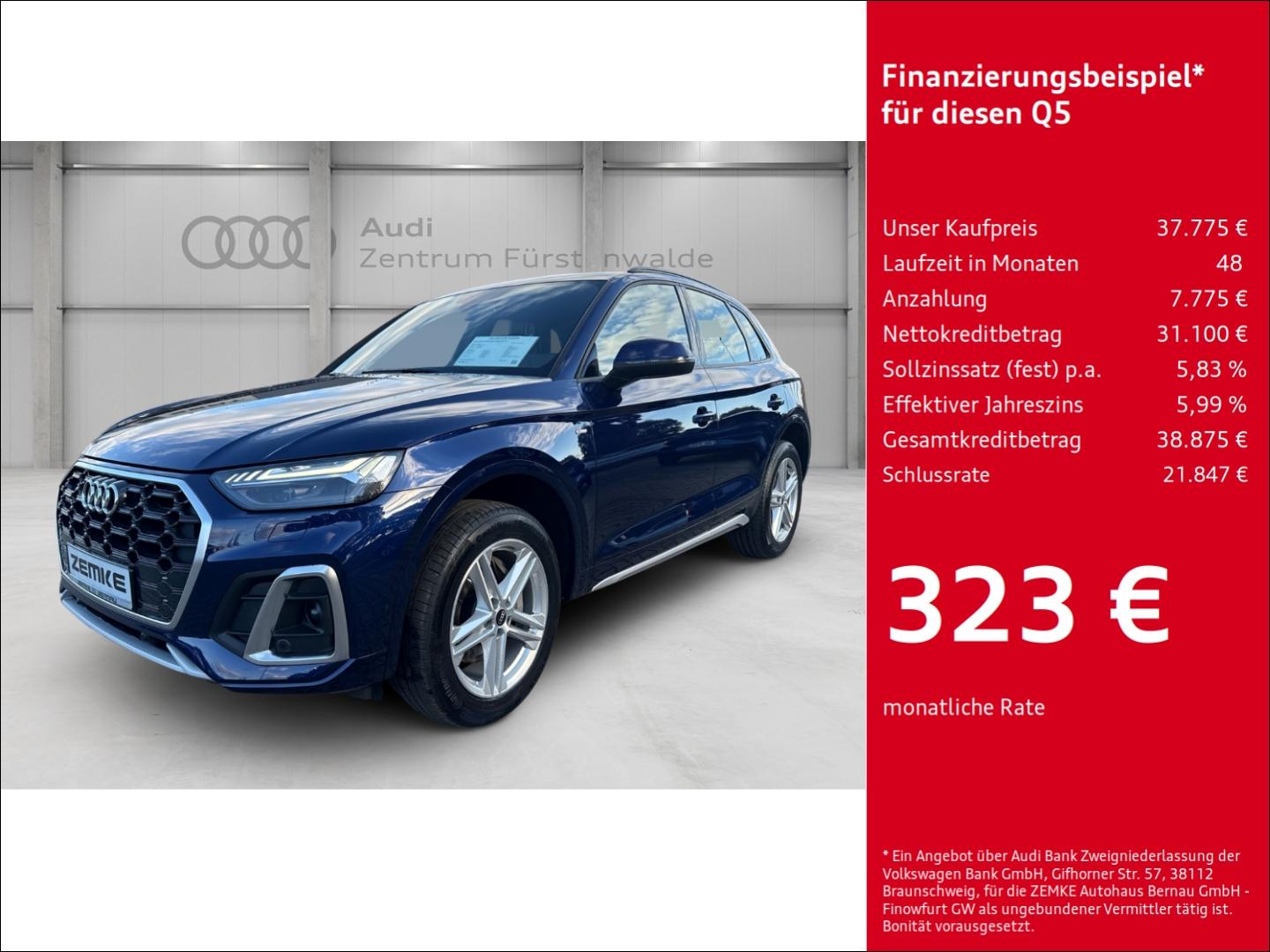 Audi Q5 50 TDI quattro tiptronic S line Navi Digitale