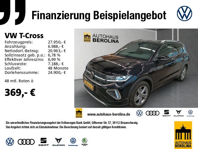 VW T-Cross 1.5 TSI R-Line DSG *AHK*ACC*NAV*R-CAM*