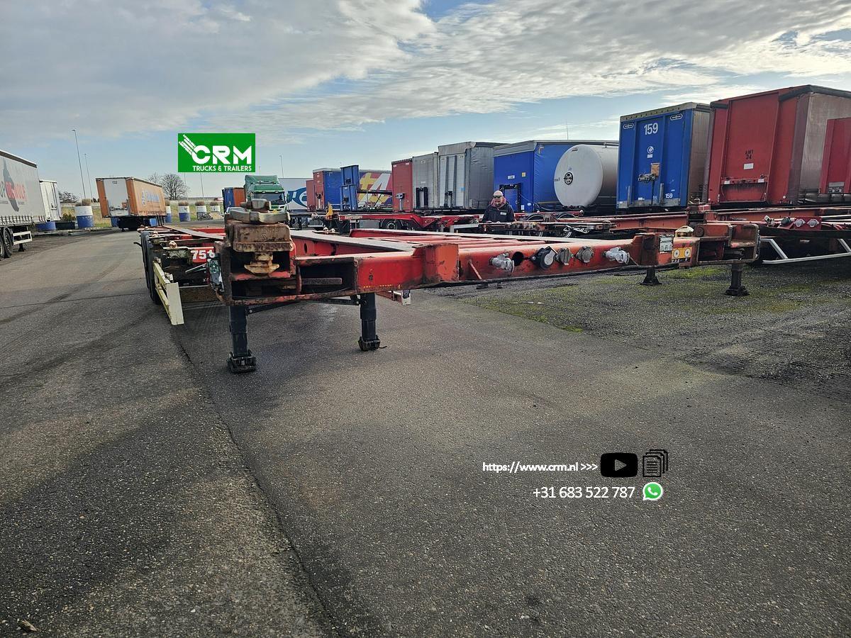 Krone SD 27| FIXED CHASSIS | SAF DISC. 40 FT |2 X 20 F