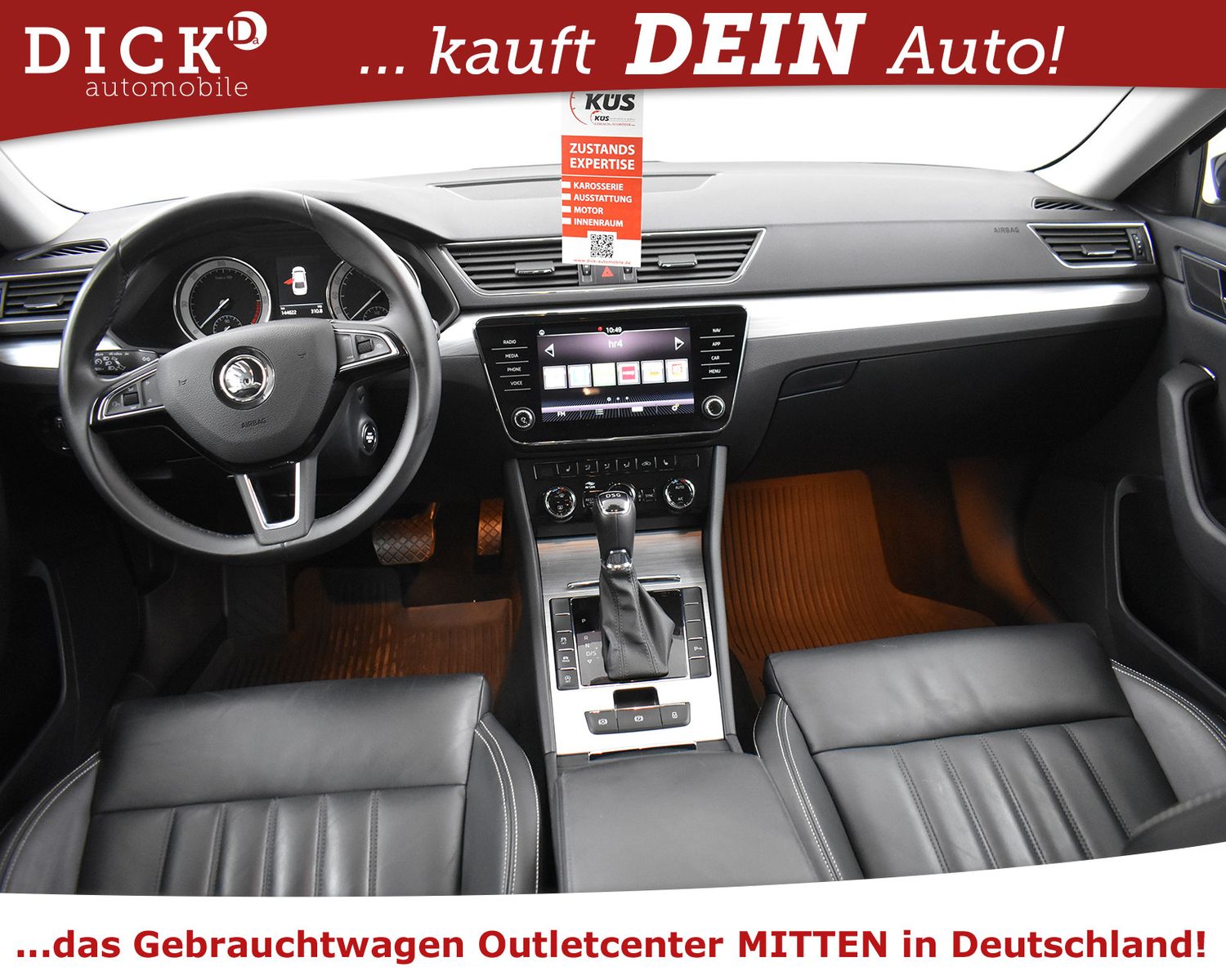 SKODA Superb 2.0d DSG Ambit VOLL LEDER+MEMO+SHZ+LED+19 - Image 8