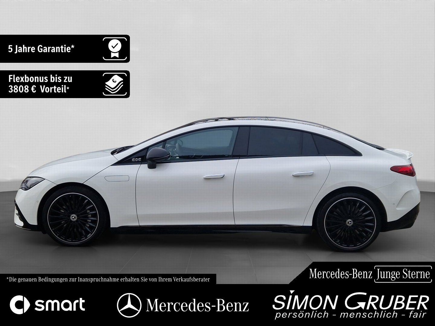 Fahrzeugabbildung Mercedes-Benz EQE 350 4M AMG Airmatic Hyper Pano HAL HUD Mod25