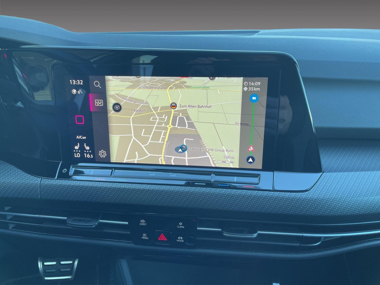 Volkswagen Golf VIII 1.5 eTSI 7-Gang DSG R-Line AHK LED, миниатюра 10