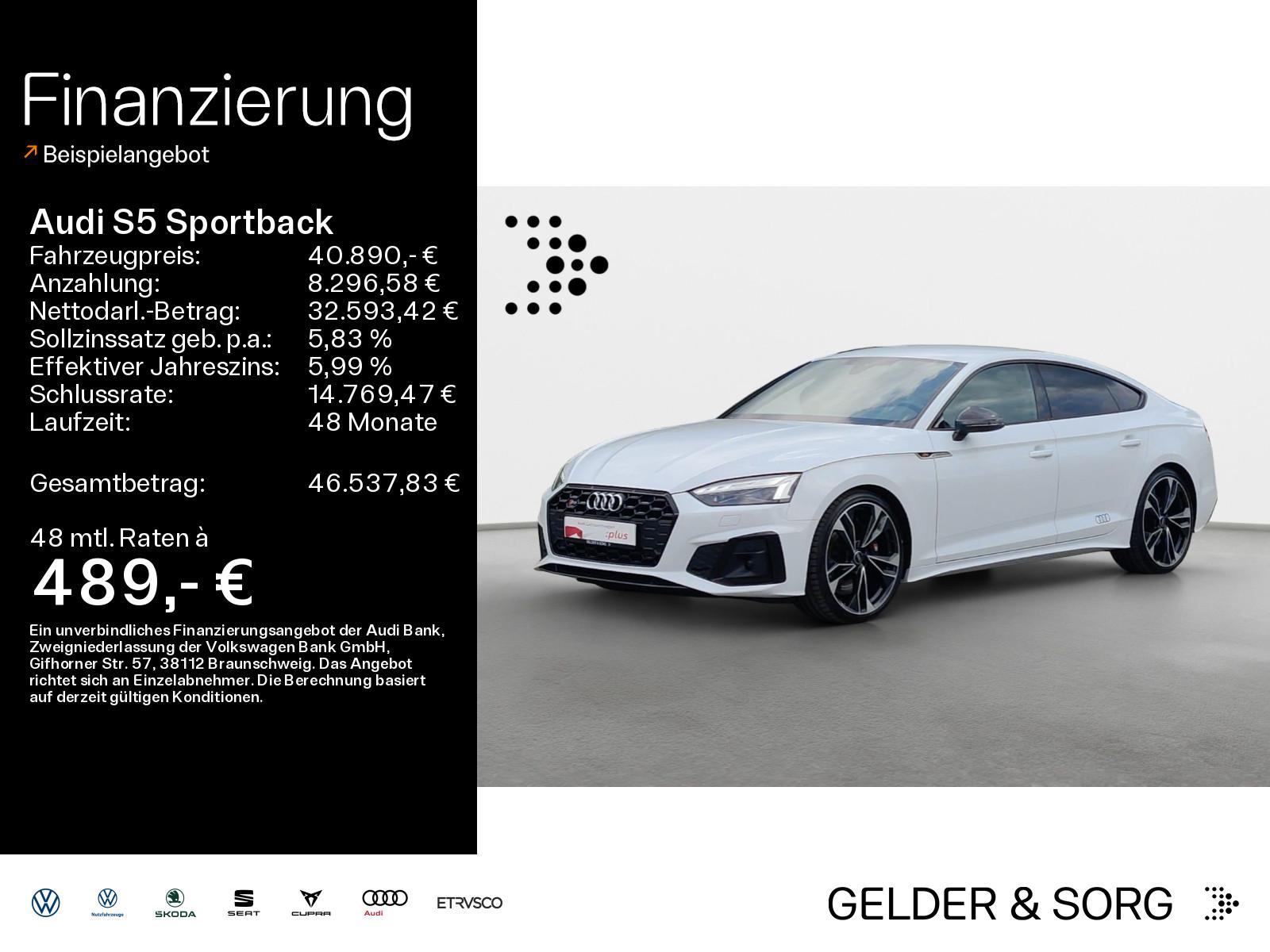 Audi S5 Sportback TDI qu Carbon*Massage*Laser*B&O*HuD