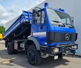 Mercedes-Benz 1417 AK 4x4 Allrad Meiller Kipper Seilwinde THW - Gebraucht Seilwinde
