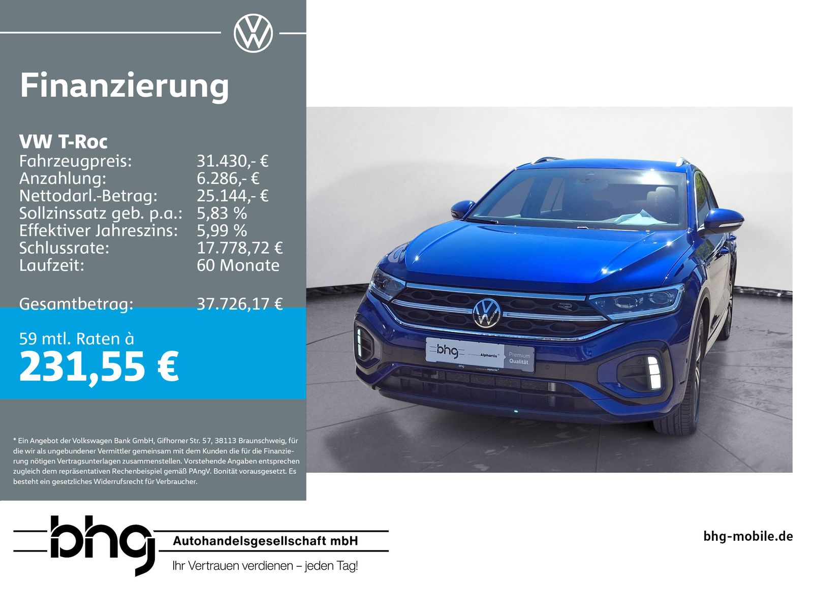 Volkswagen T-Roc - Bild 1