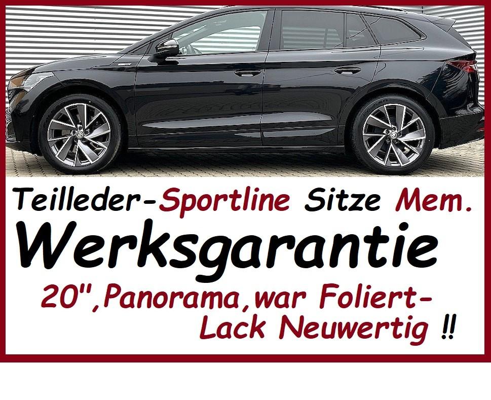 Skoda Enyaq 80 Sportline Teilleder,20"NEUWAGENGARANTIE