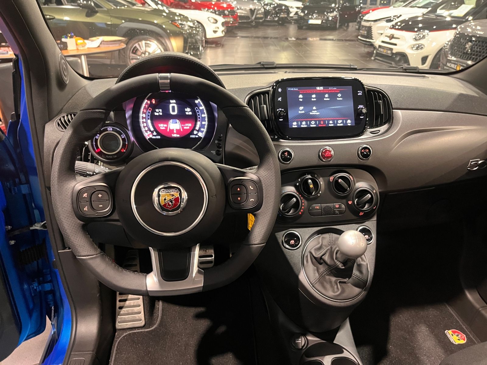 Fahrzeugabbildung Abarth 595C -BLAU MATT- LED  CARPLAY DAB ALU