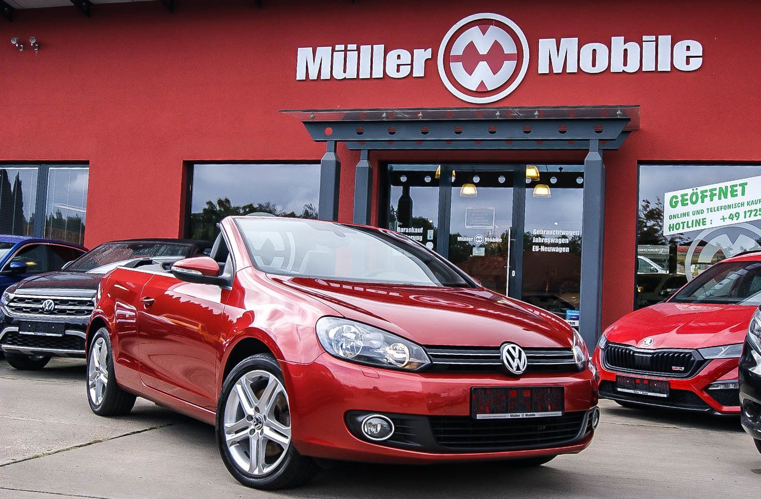 Fahrzeugabbildung Volkswagen Golf VI Cabriolet 14TSI NAVI WINTER PDC GEPFLEGT