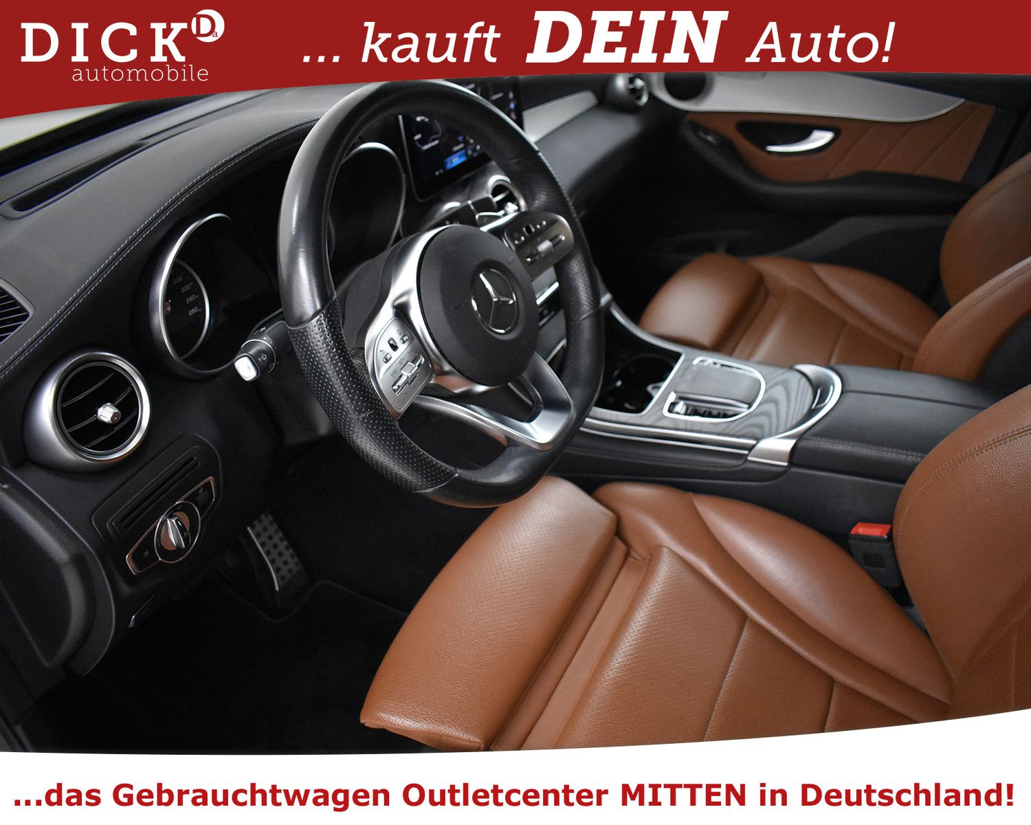 MERCEDES-BENZ GLC220d Coupe 2X AMG Line 4M NAVI+KAMERA+LED+20" - Image 10