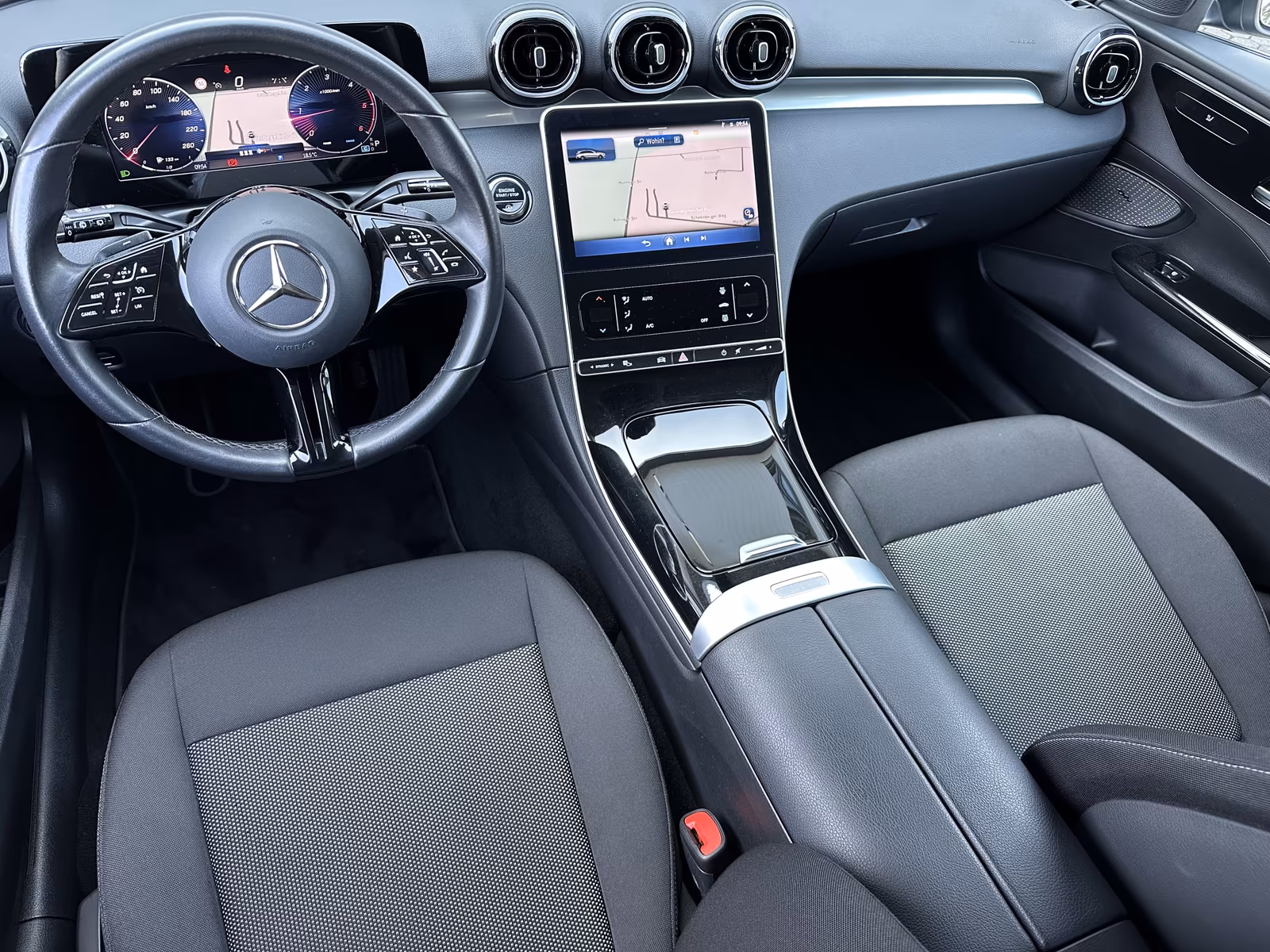 Mercedes-Benz C-Class d T Avantgarde NAV+LED+AHK+VCOCK+CARPLAY, миниатюра 12