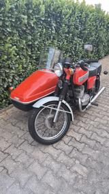 Jawa 350 Typ 634 mit Velorex 562 Seitenwagen - JAWA BENZIN GESPANN