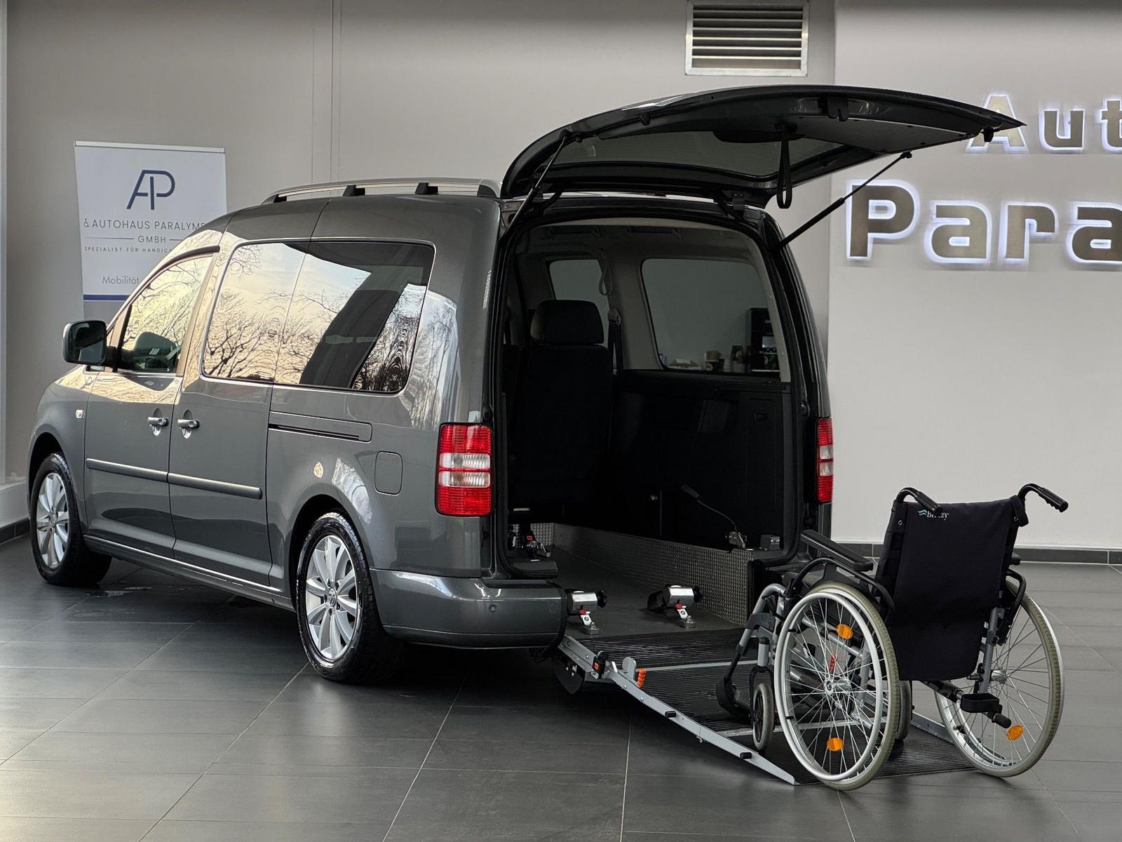 Volkswagen Caddy Maxi Highline DSG Rollstuhlgerecht-Rampe