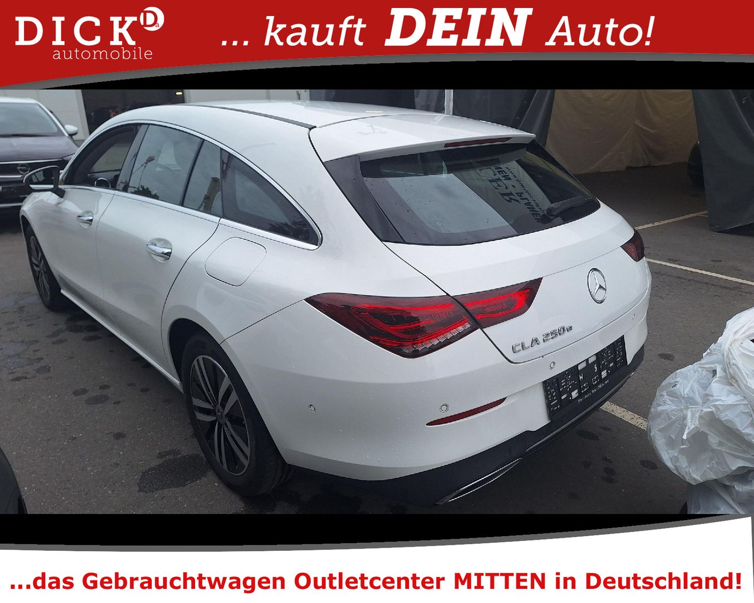 Fahrzeugabbildung Mercedes-Benz CLA 250e SB Progress LED/NAVI/STANDHZ/HUD/RFK/8F