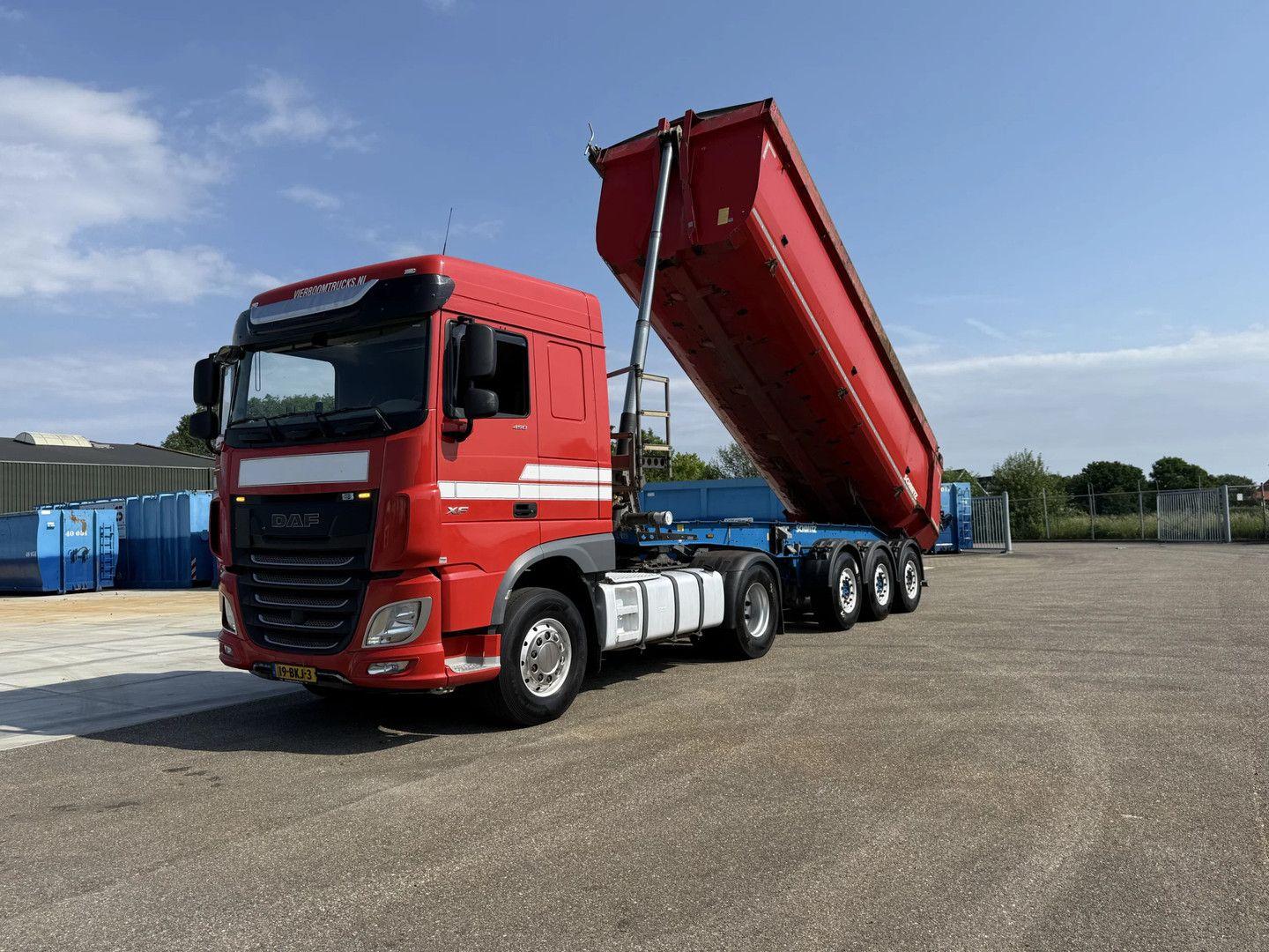DAF XF 450 XF450 FT 4X2 I.C.M. 2016 Schmitz SGF*S3 2
