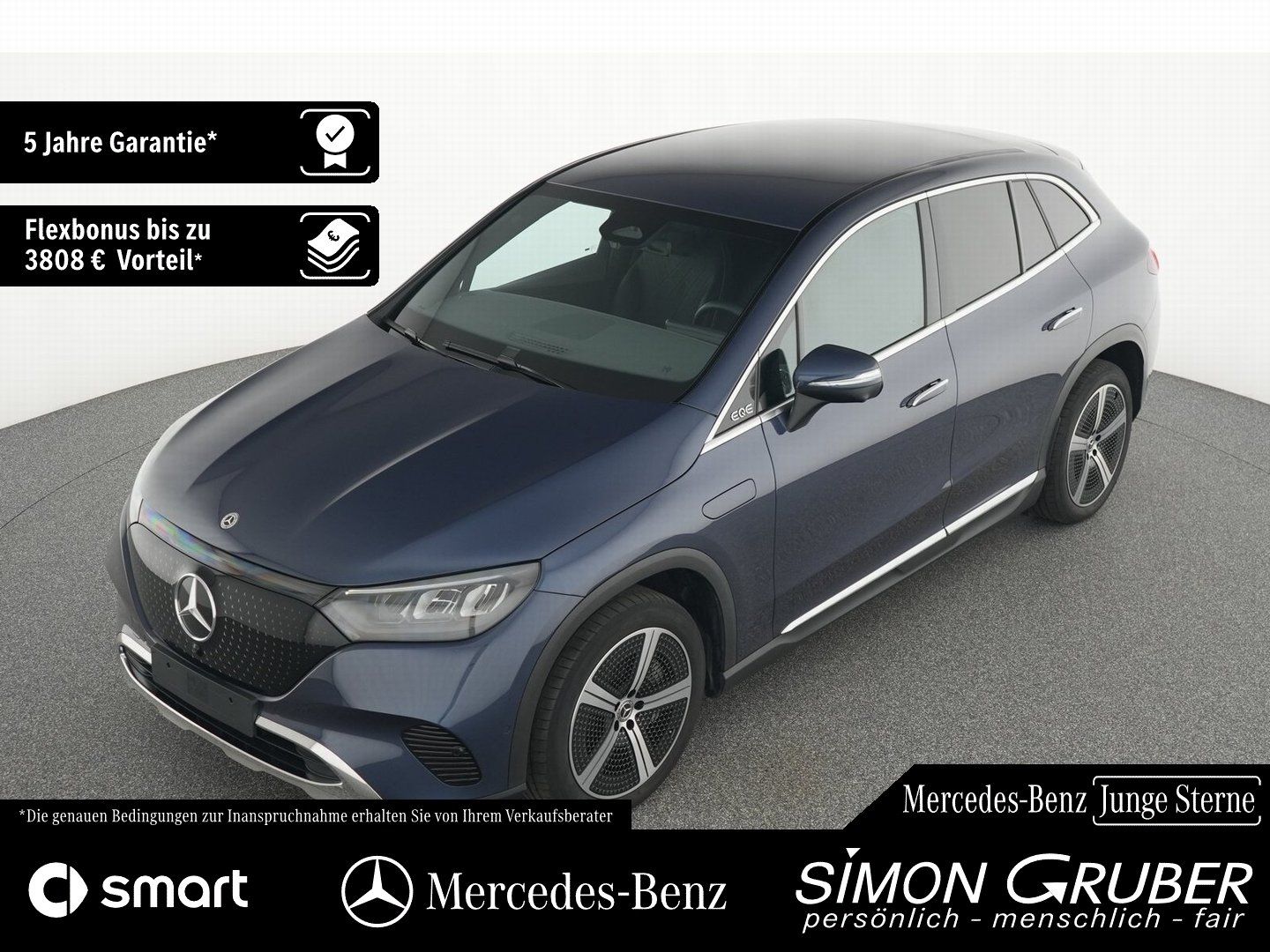Fahrzeugabbildung Mercedes-Benz EQE 350+ SUV El Art Airmatic Massage Sitzklima