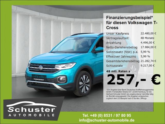 Volkswagen T-Cross MOVE 1.0TSI*DSG LED ACC Beats R-Kam Keyl