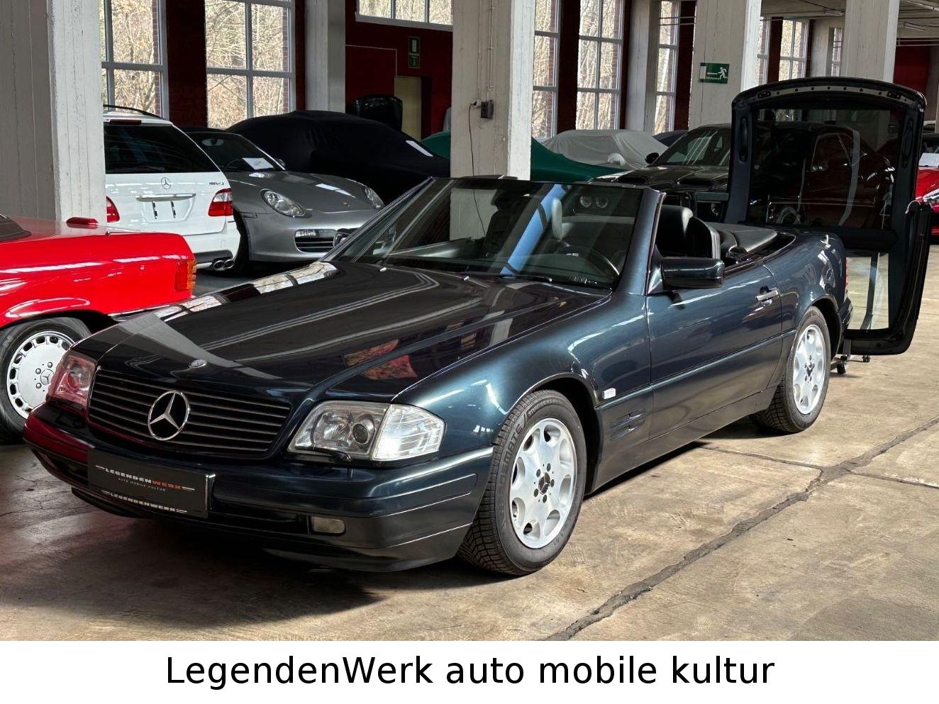 Mercedes-Benz SL280 DEUTSCH 1. Lack PANORAMA GLASDACH MBScheck