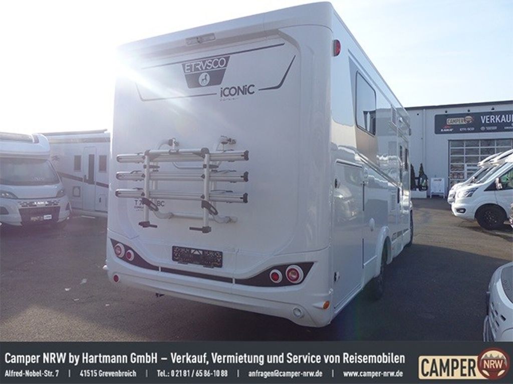 ETRUSCO T 7400 SBC Complete Sel. + Fahrradtr. + Safetyp.